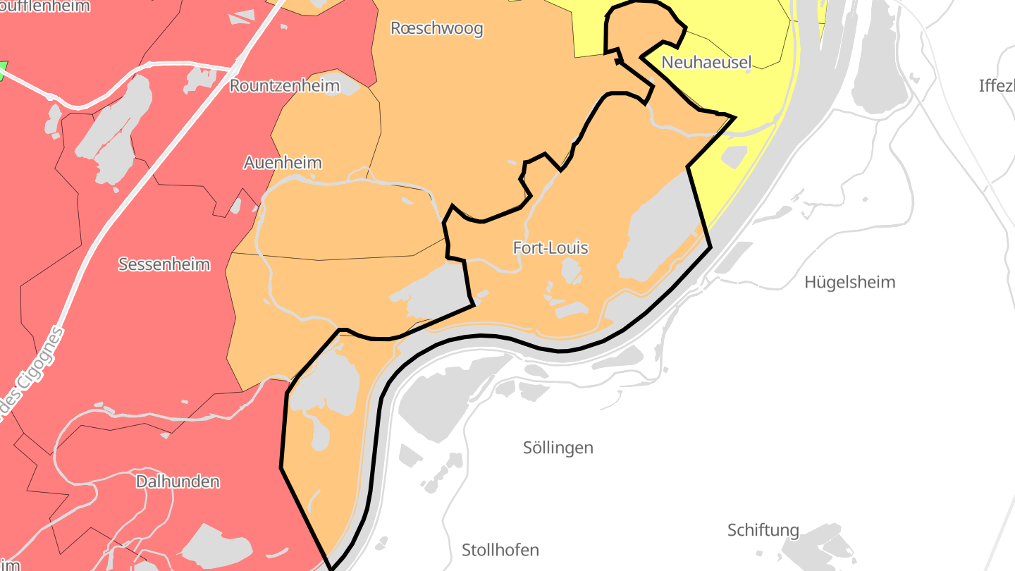 Carte des prix de l'immobilier Fort-Louis