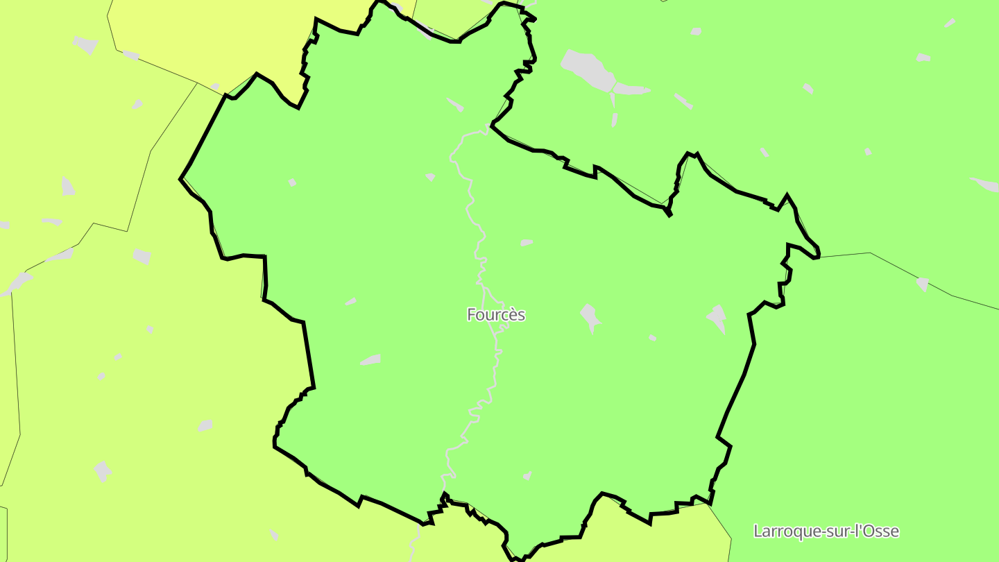 Carte des prix de l'immobilier Fourcès