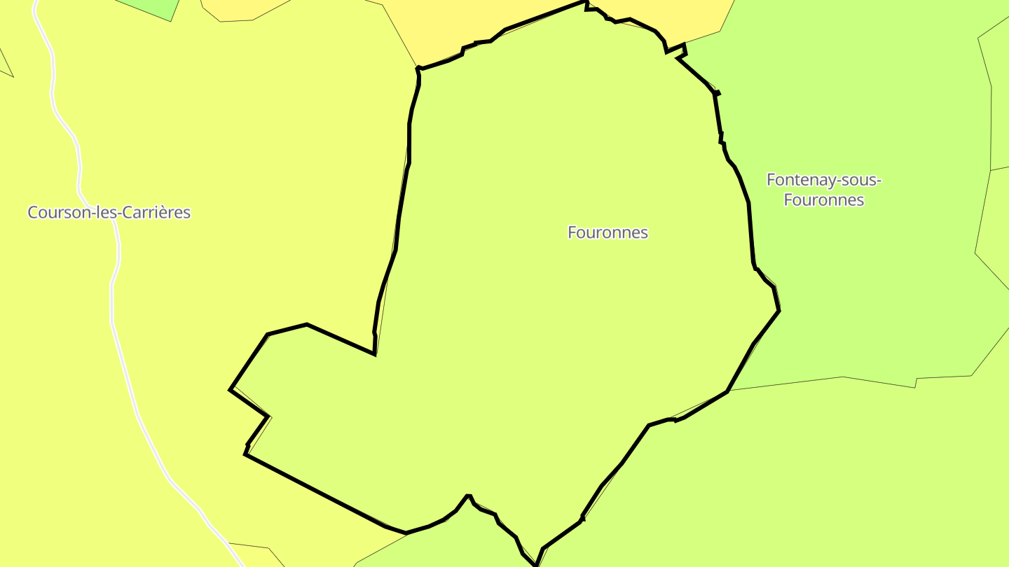 Carte des prix de l'immobilier Fouronnes
