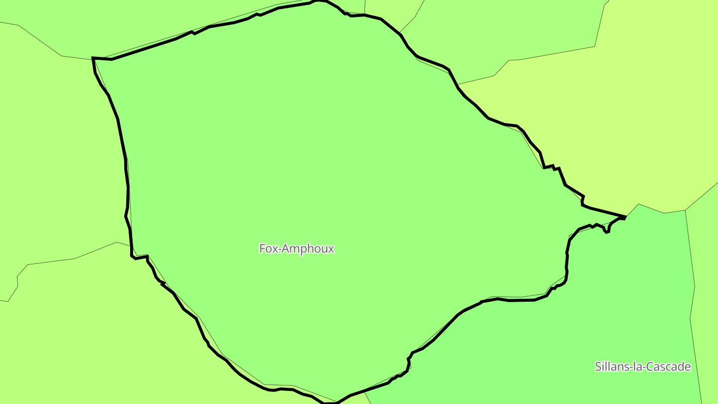 Carte des prix de l'immobilier Fox-Amphoux