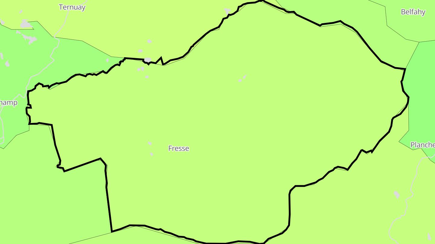 Carte des prix de l'immobilier Fresse