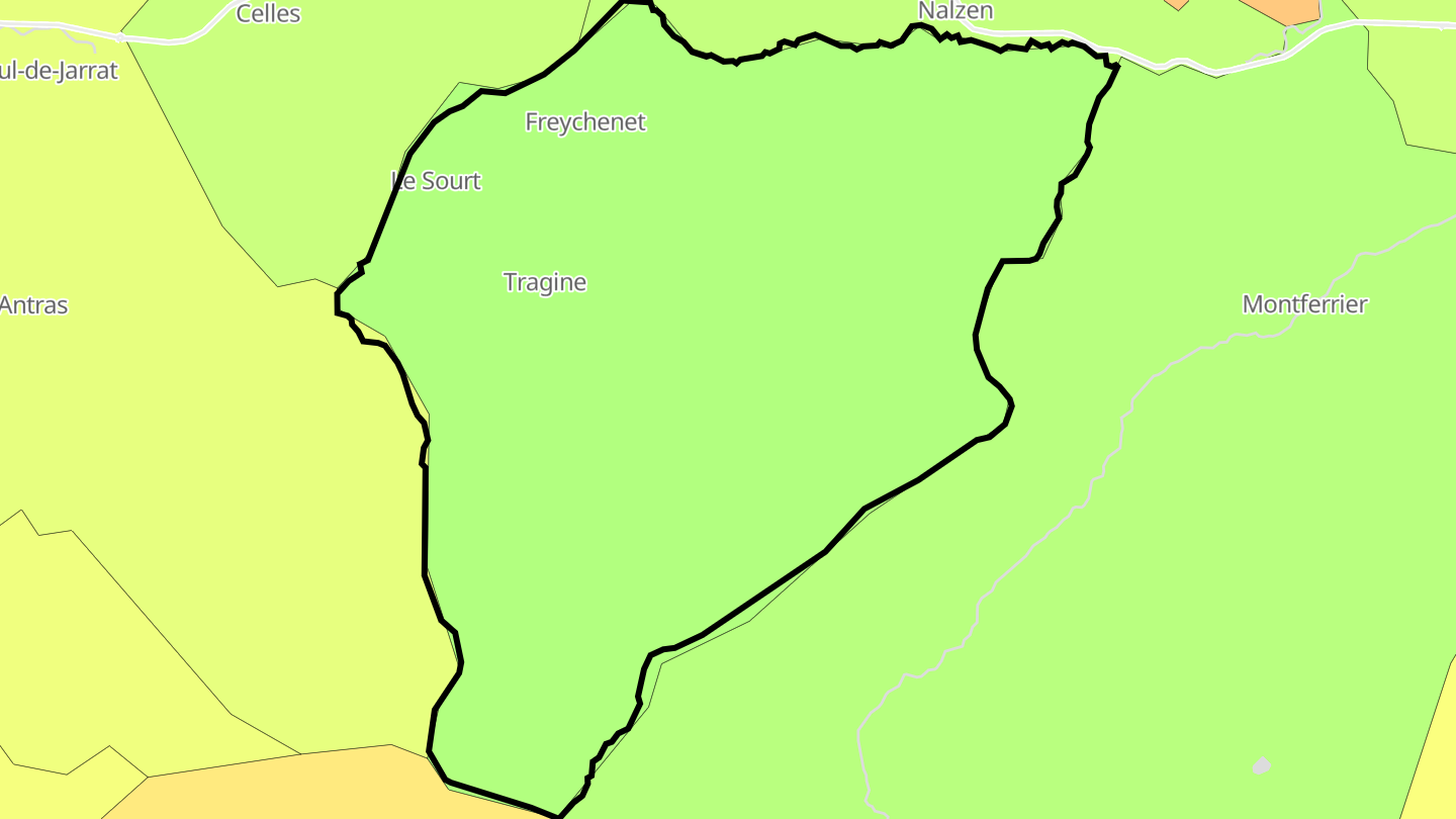 Carte des prix de l'immobilier Freychenet