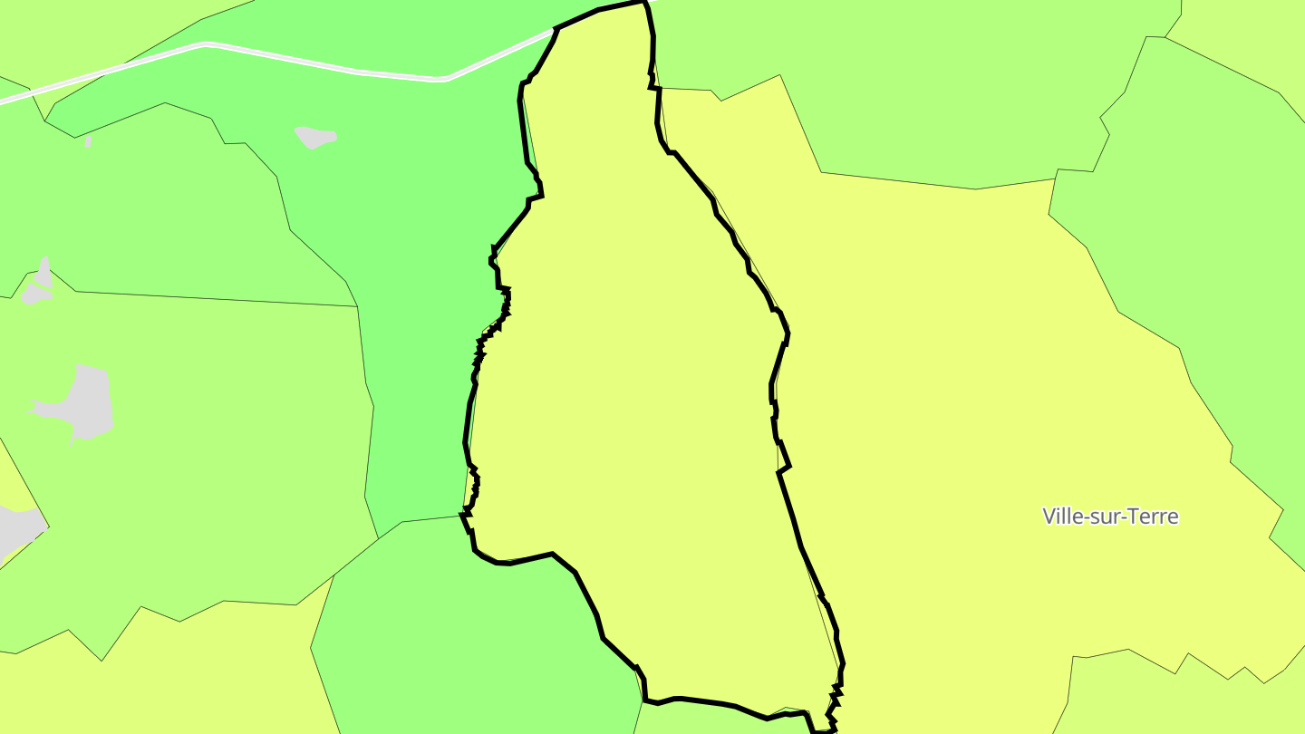 Carte des prix de l'immobilier Fuligny