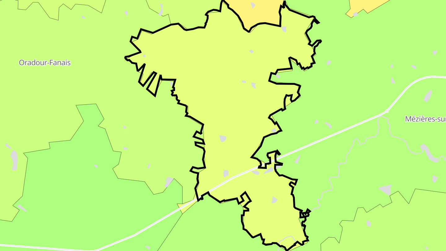 Carte des prix de l'immobilier Gajoubert