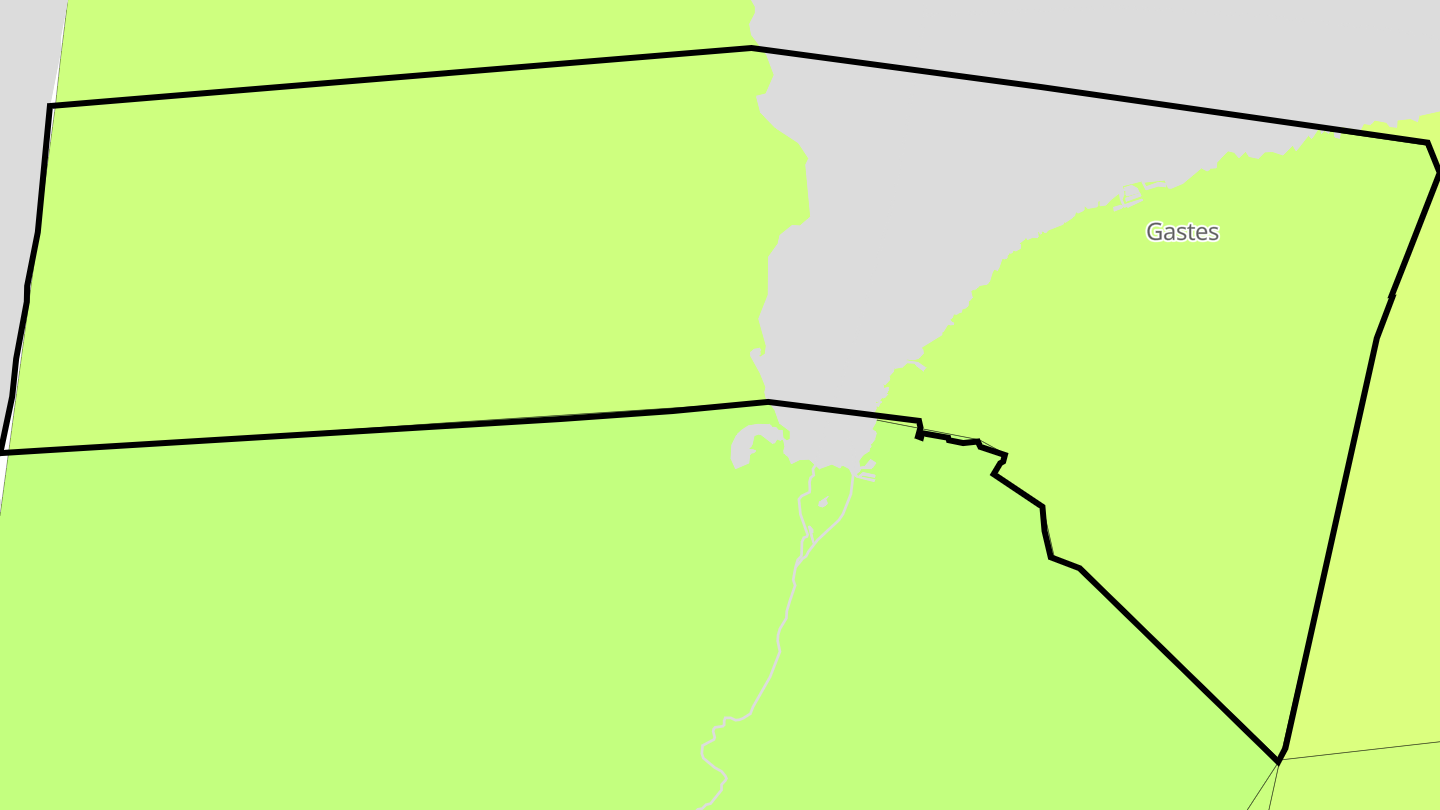 Carte des prix de l'immobilier Gastes