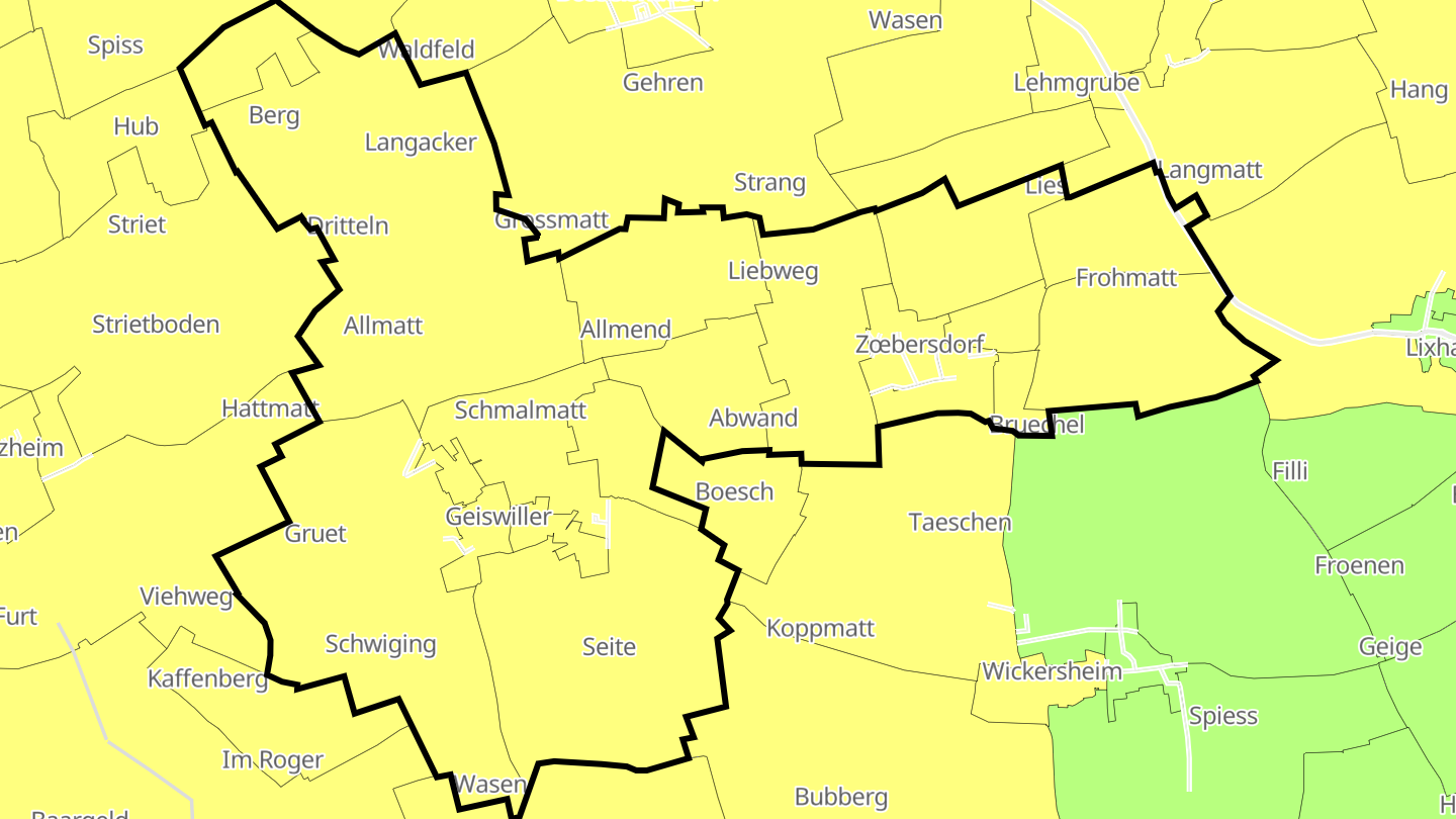 Carte des prix de l'immobilier Geiswiller-Zœbersdorf