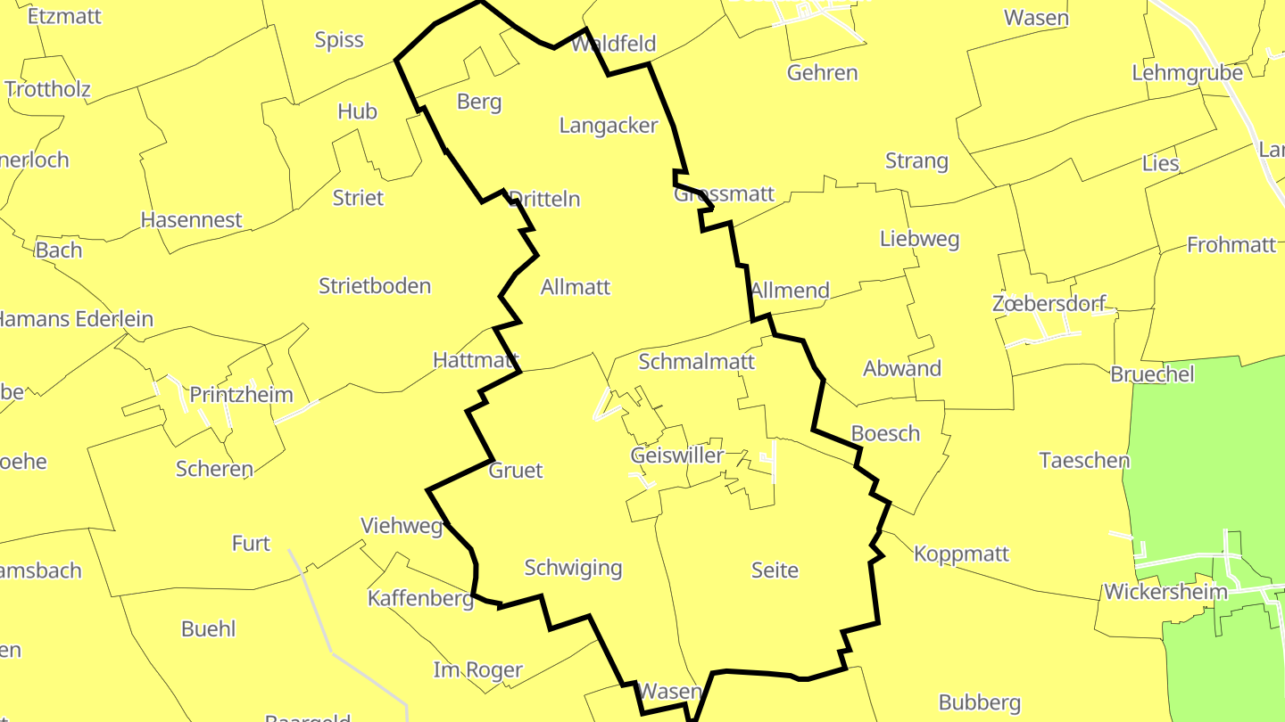Carte des prix de l'immobilier Geiswiller