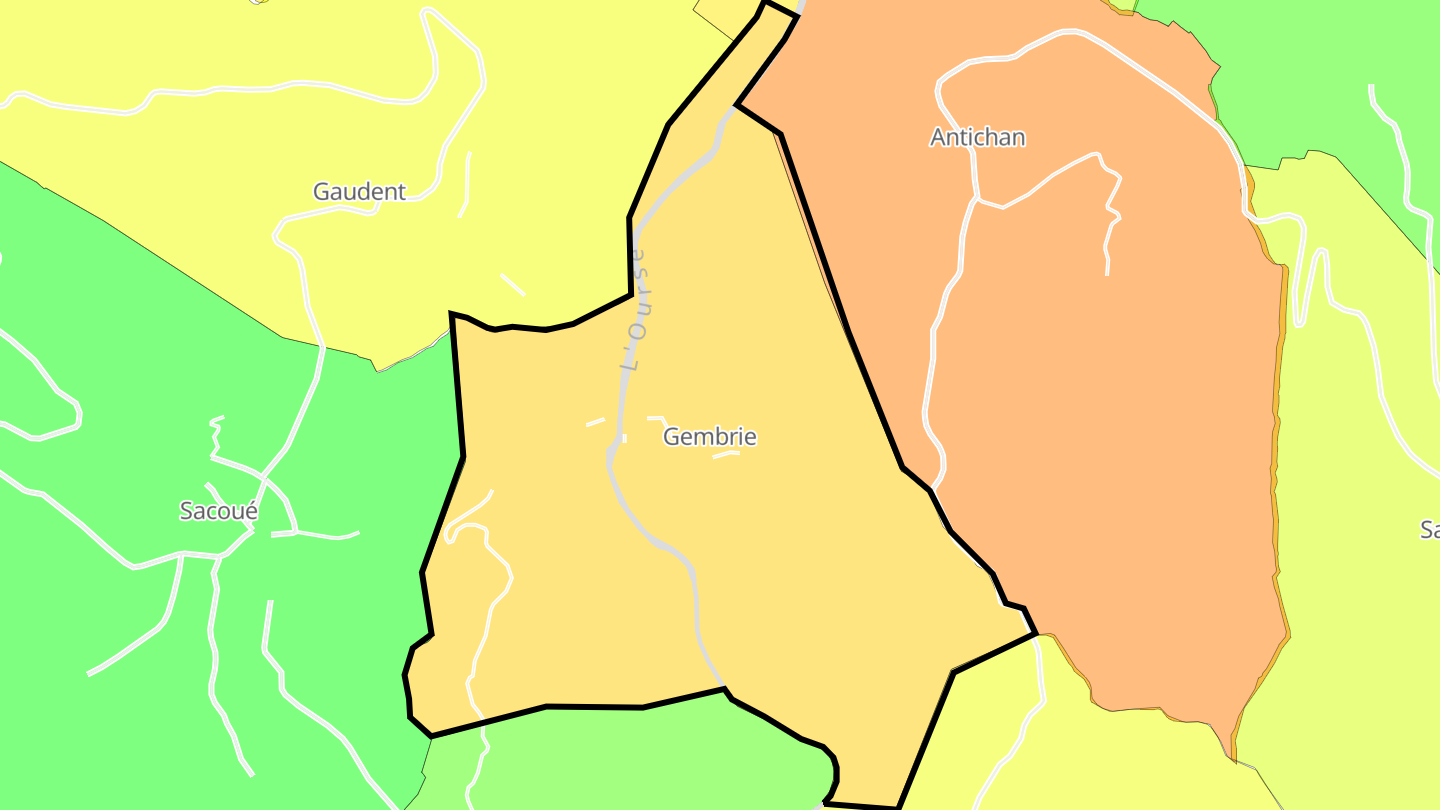 Carte des prix de l'immobilier Gembrie