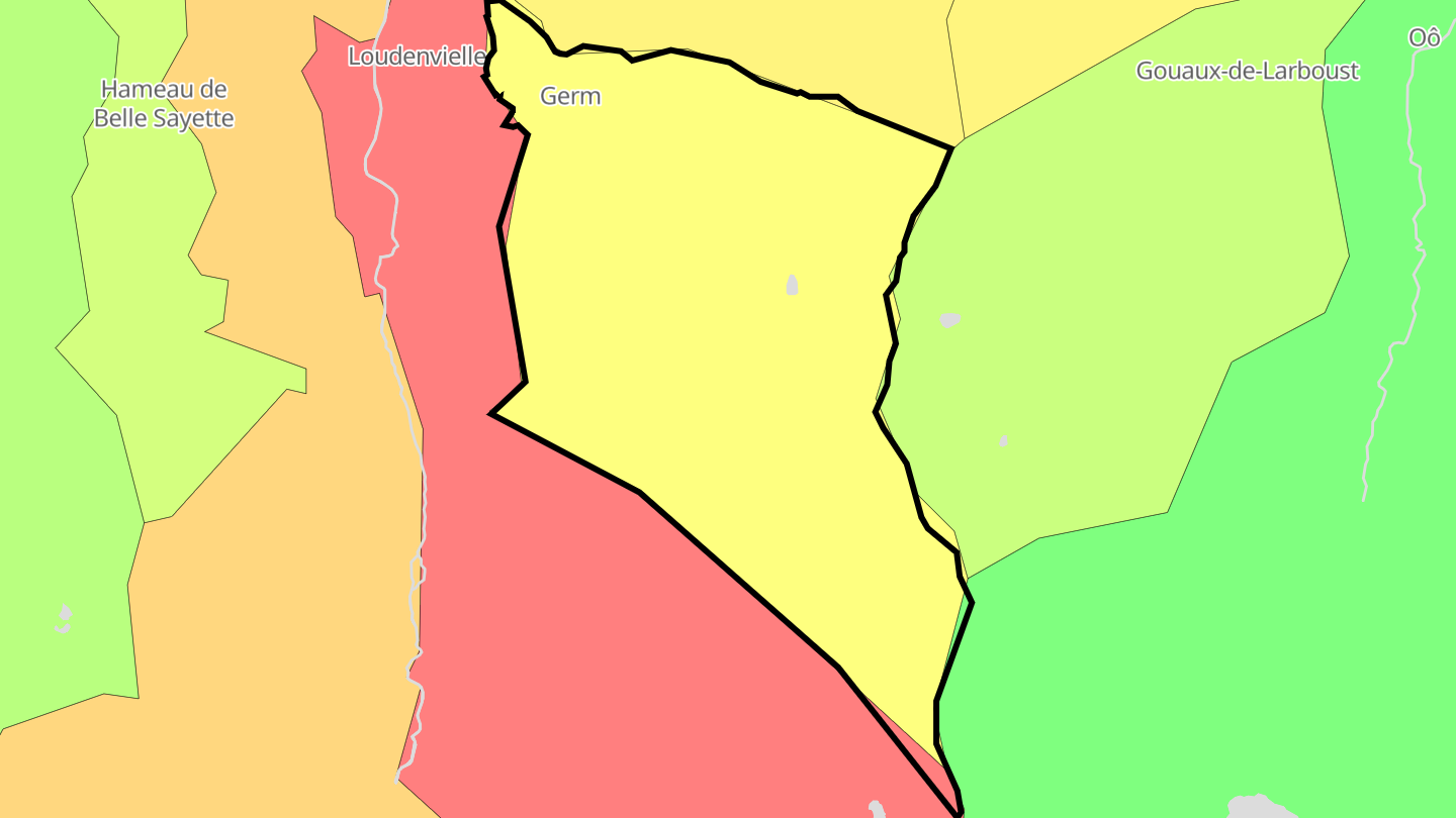 Carte des prix de l'immobilier Germ