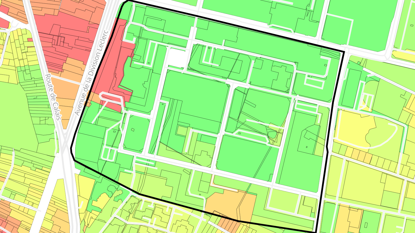 Carte des prix de l'immobilier Gide - Saint-Saens