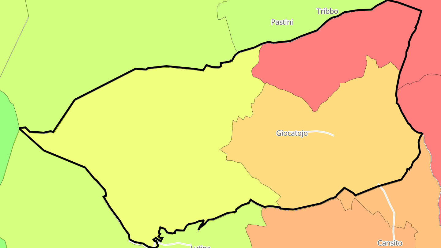 Carte des prix de l'immobilier Giocatojo