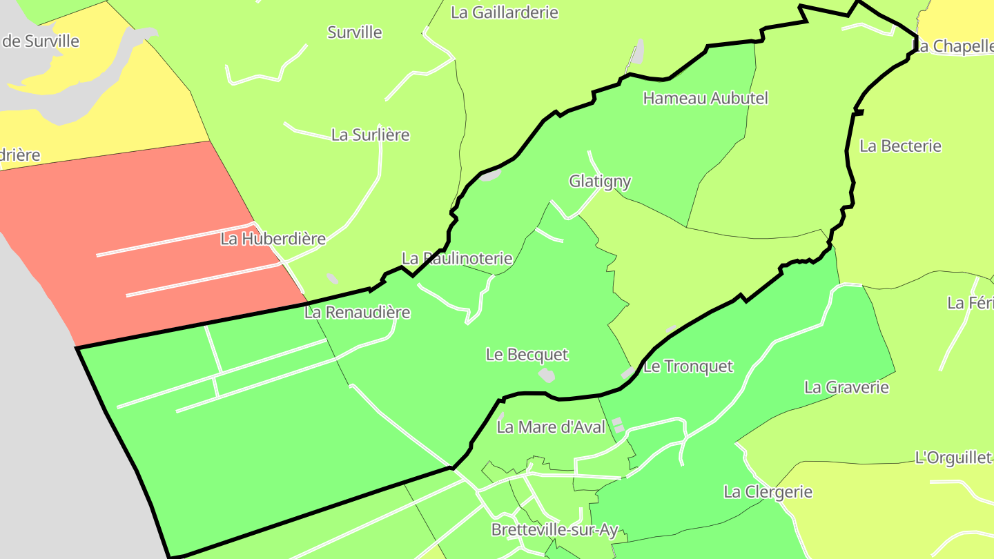 Carte des prix de l'immobilier Glatigny