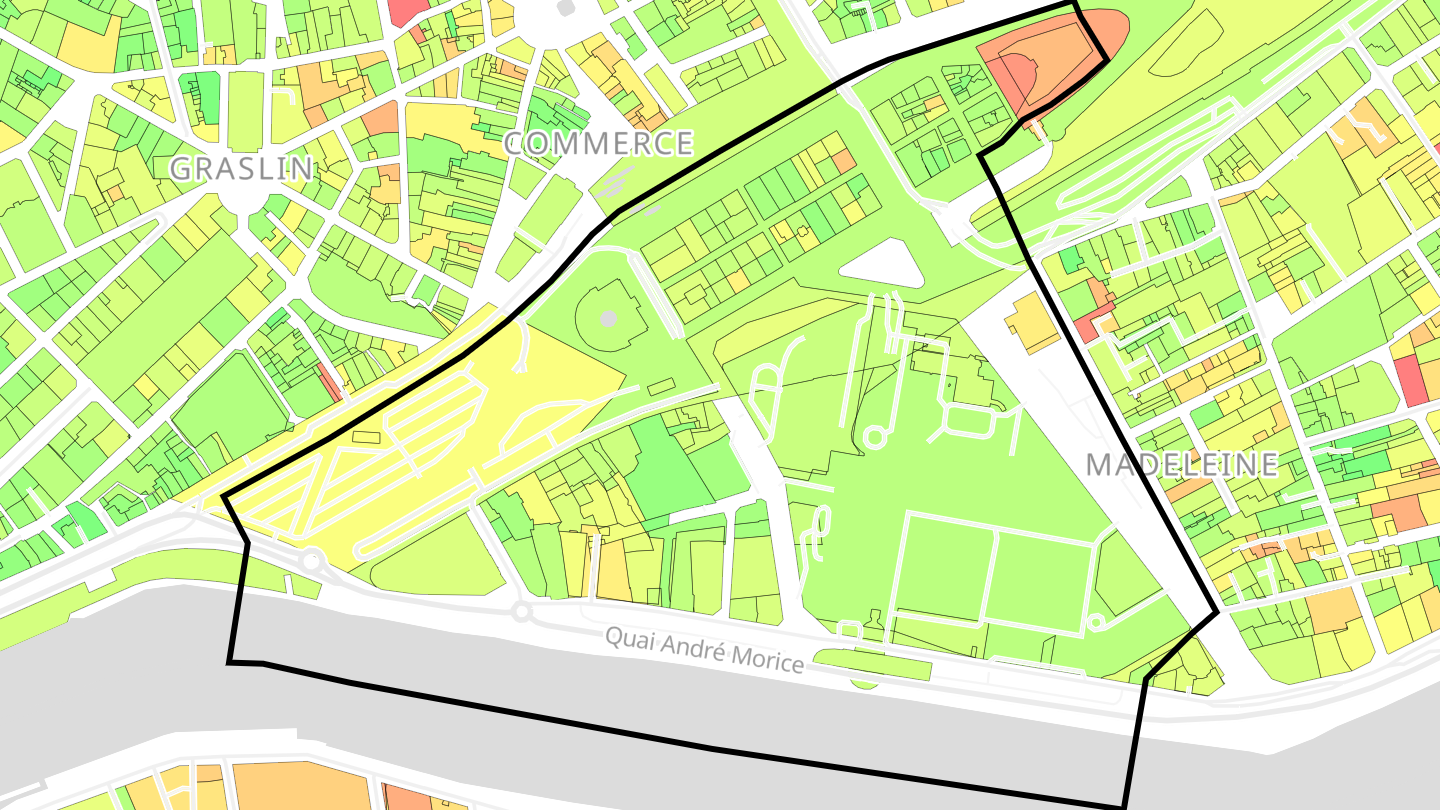 Carte des prix de l'immobilier Gloriette - Feydeau