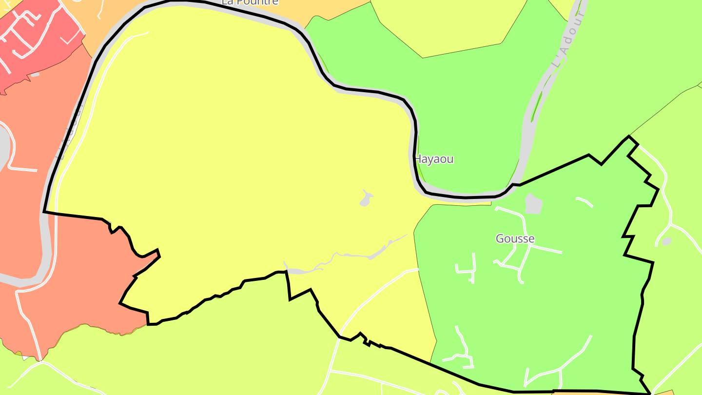 Carte des prix de l'immobilier Gousse