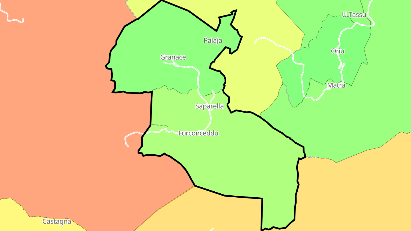 Carte des prix de l'immobilier Granace