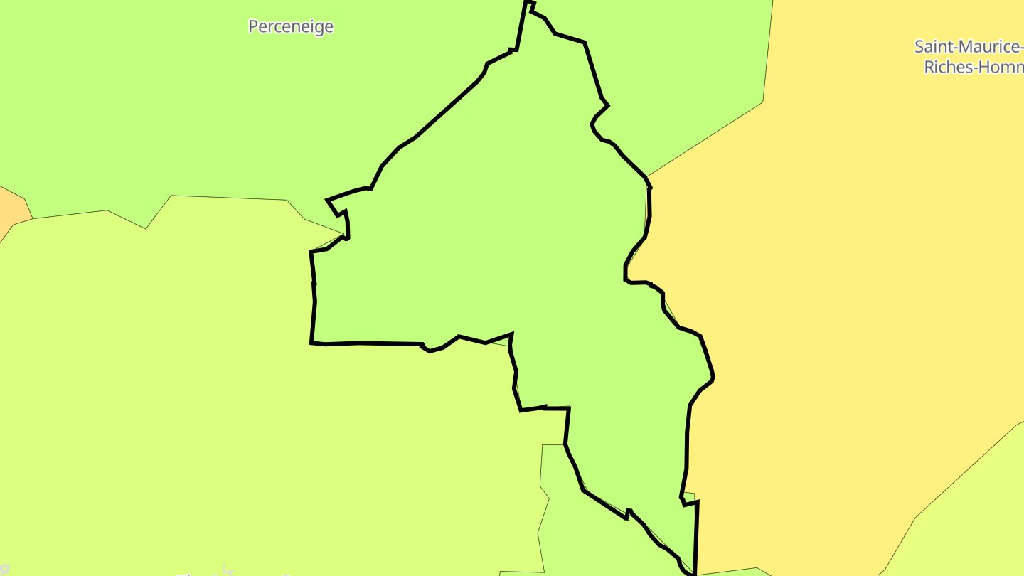 Carte des prix de l'immobilier Grange-le-Bocage