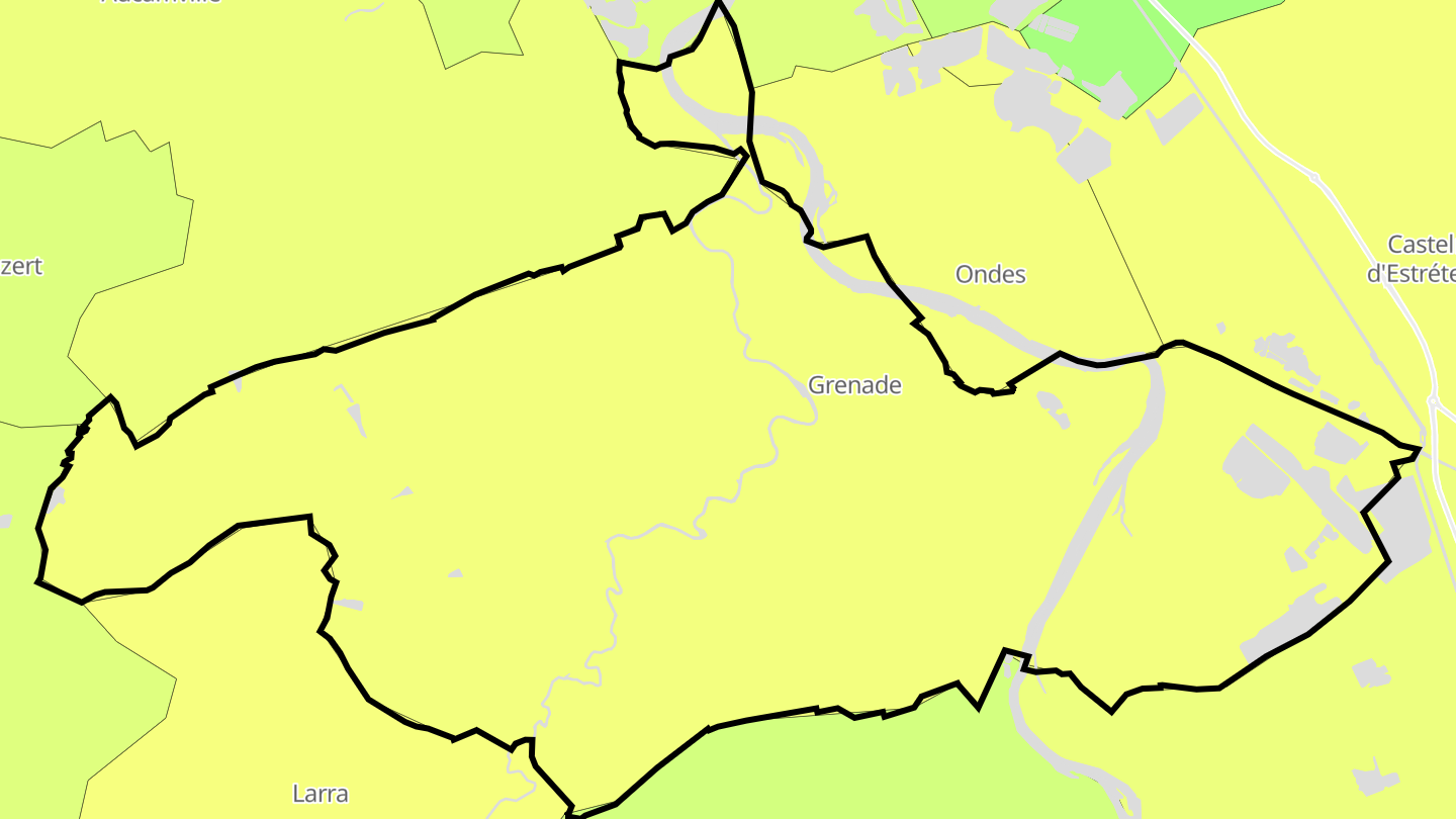 Carte des prix de l'immobilier Grenade