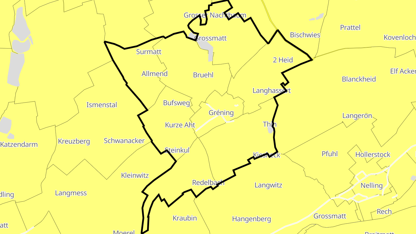 Carte des prix de l'immobilier Gréning