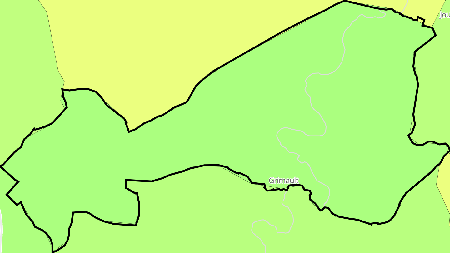 Carte des prix de l'immobilier Grimault