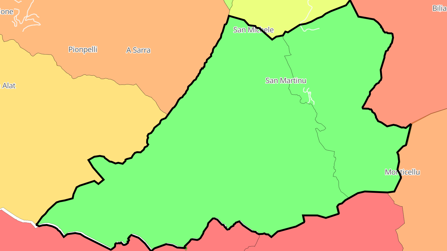 Carte des prix de l'immobilier Grossa