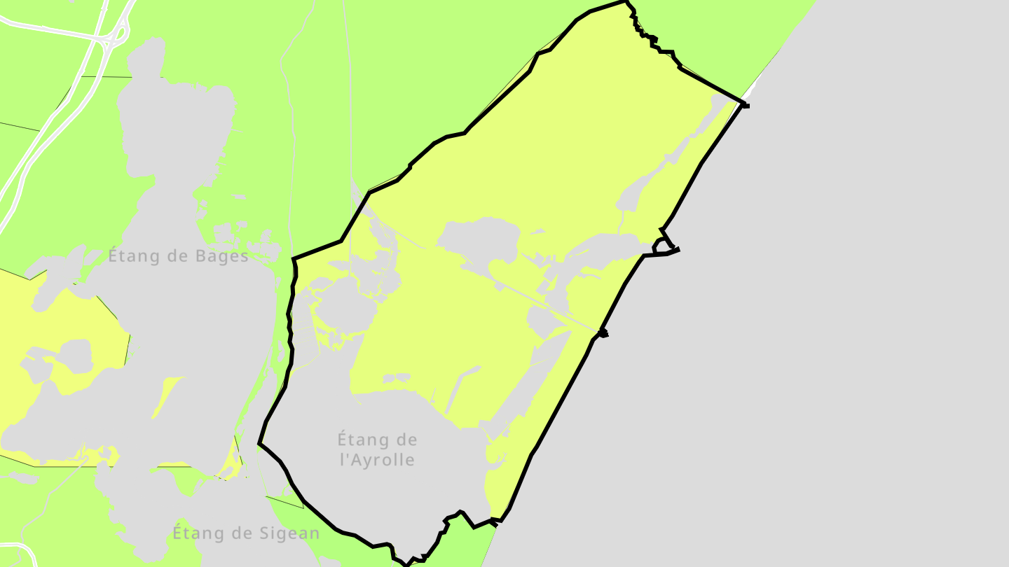Carte des prix de l'immobilier Gruissan