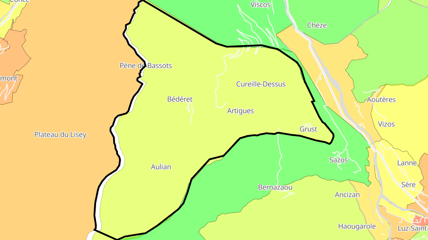 Carte des prix de l'immobilier Grust