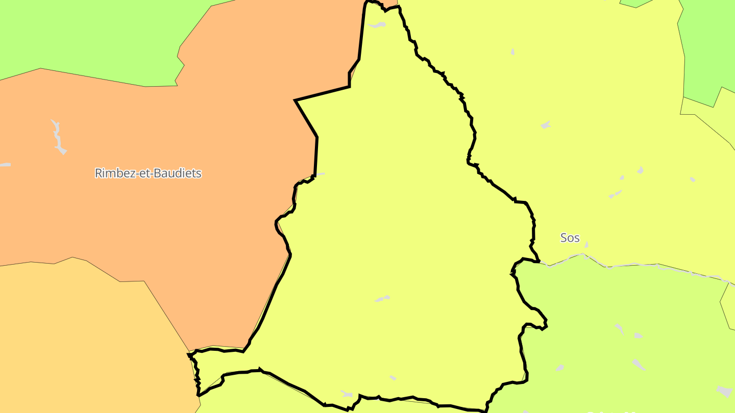 Carte des prix de l'immobilier Gueyze