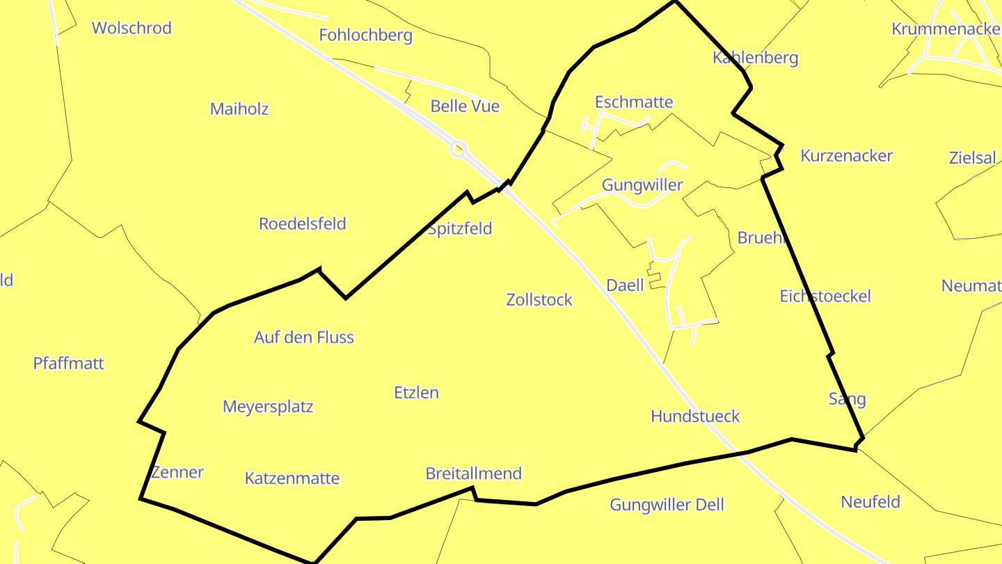 Carte des prix de l'immobilier Gungwiller