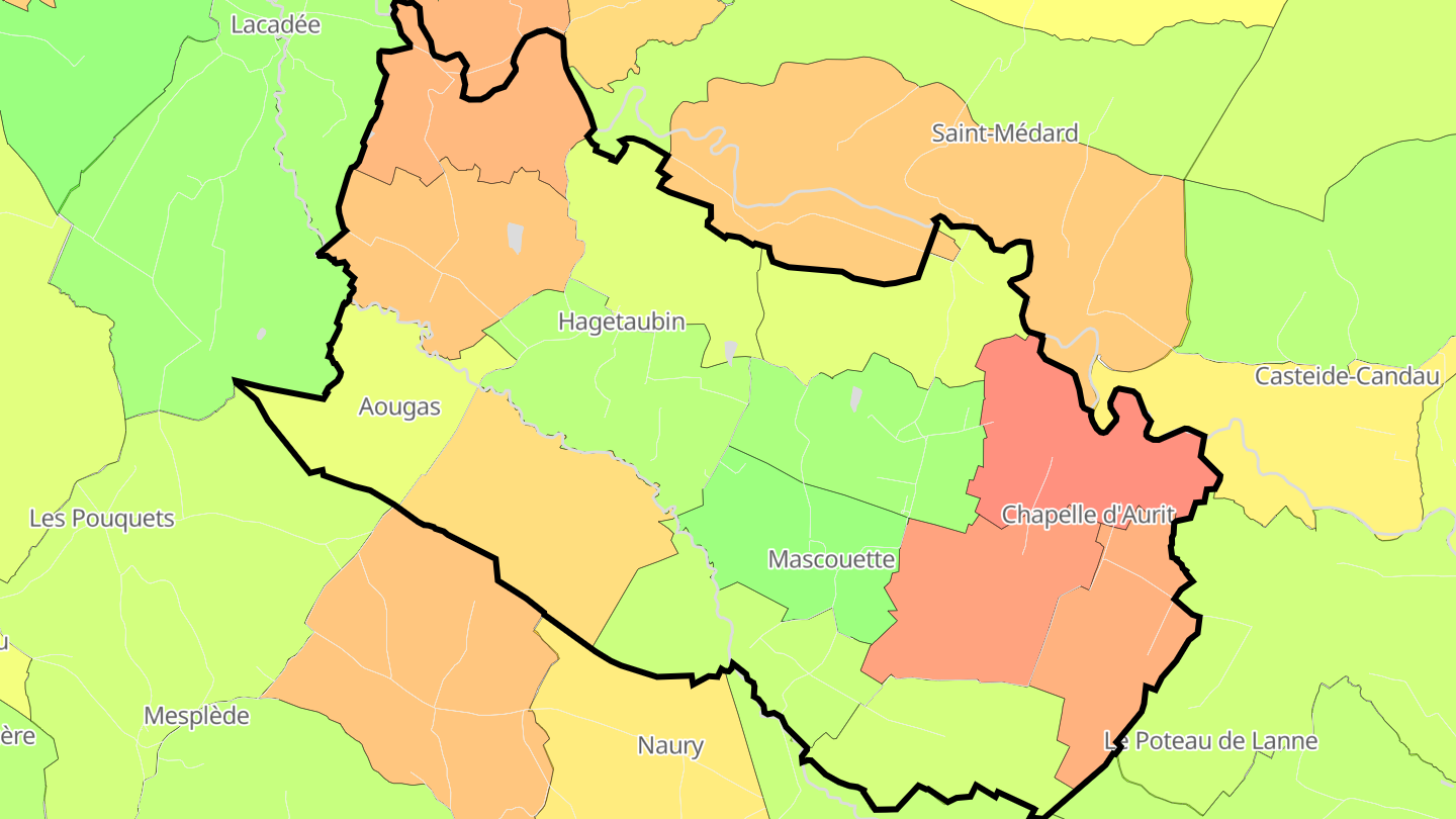Carte des prix de l'immobilier Hagetaubin