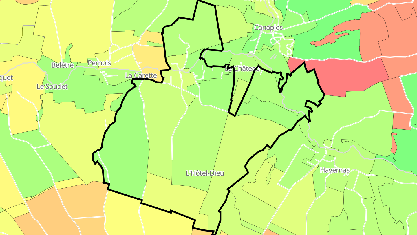 Carte des prix de l'immobilier Halloy-lès-Pernois