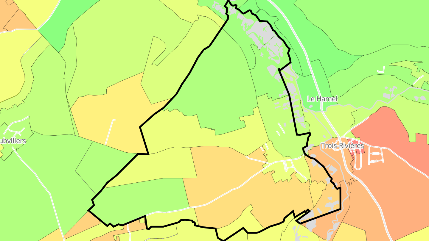 Carte des prix de l'immobilier Hargicourt