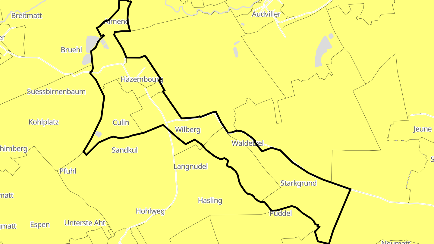 Carte des prix de l'immobilier Hazembourg