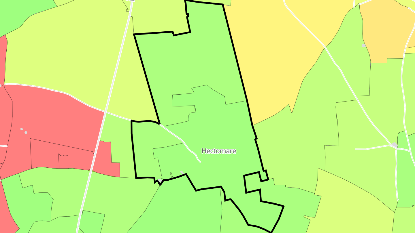 Carte des prix de l'immobilier Hectomare