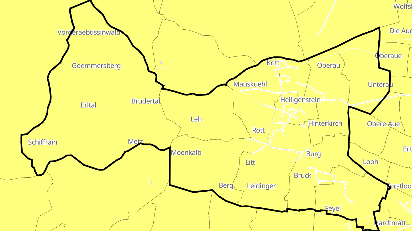 Carte des prix de l'immobilier Heiligenstein