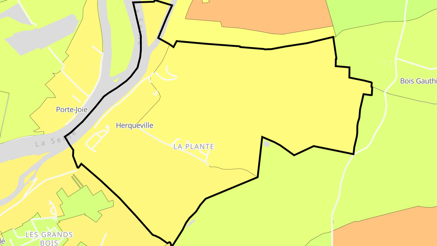 Carte des prix de l'immobilier Herqueville