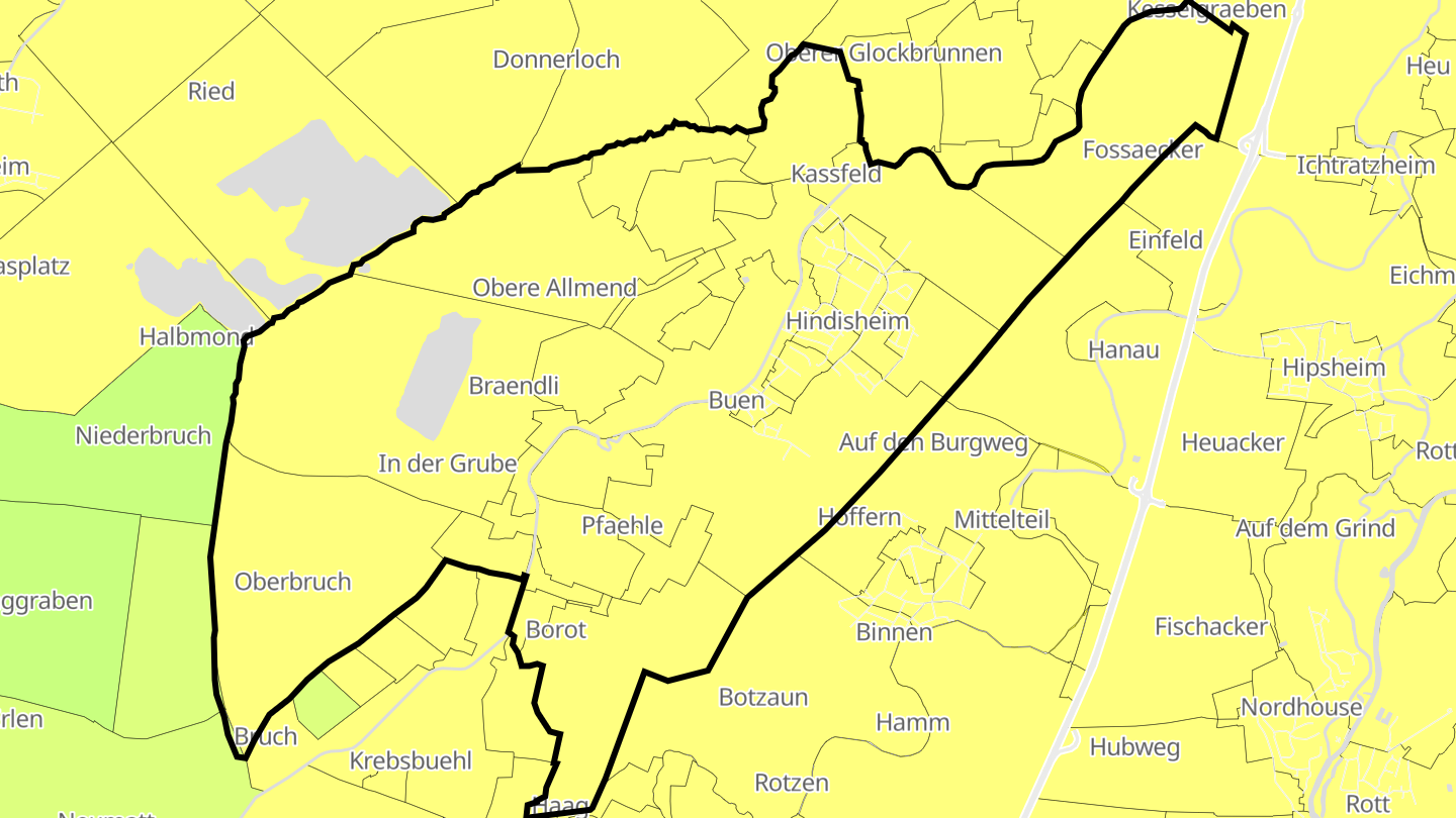 Carte des prix de l'immobilier Hindisheim