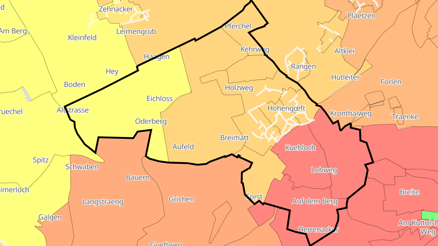 Carte des prix de l'immobilier Hohengœft