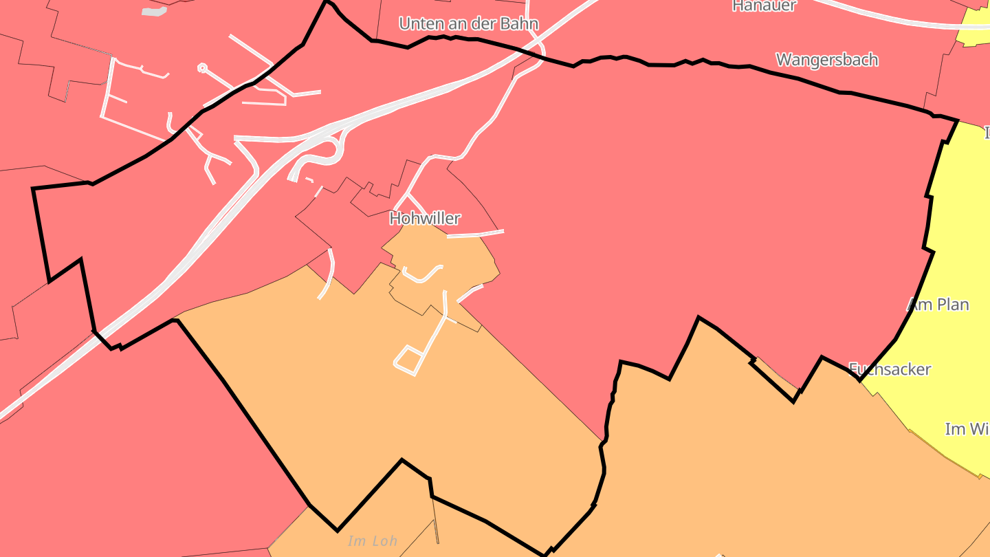 Carte des prix de l'immobilier Hohwiller