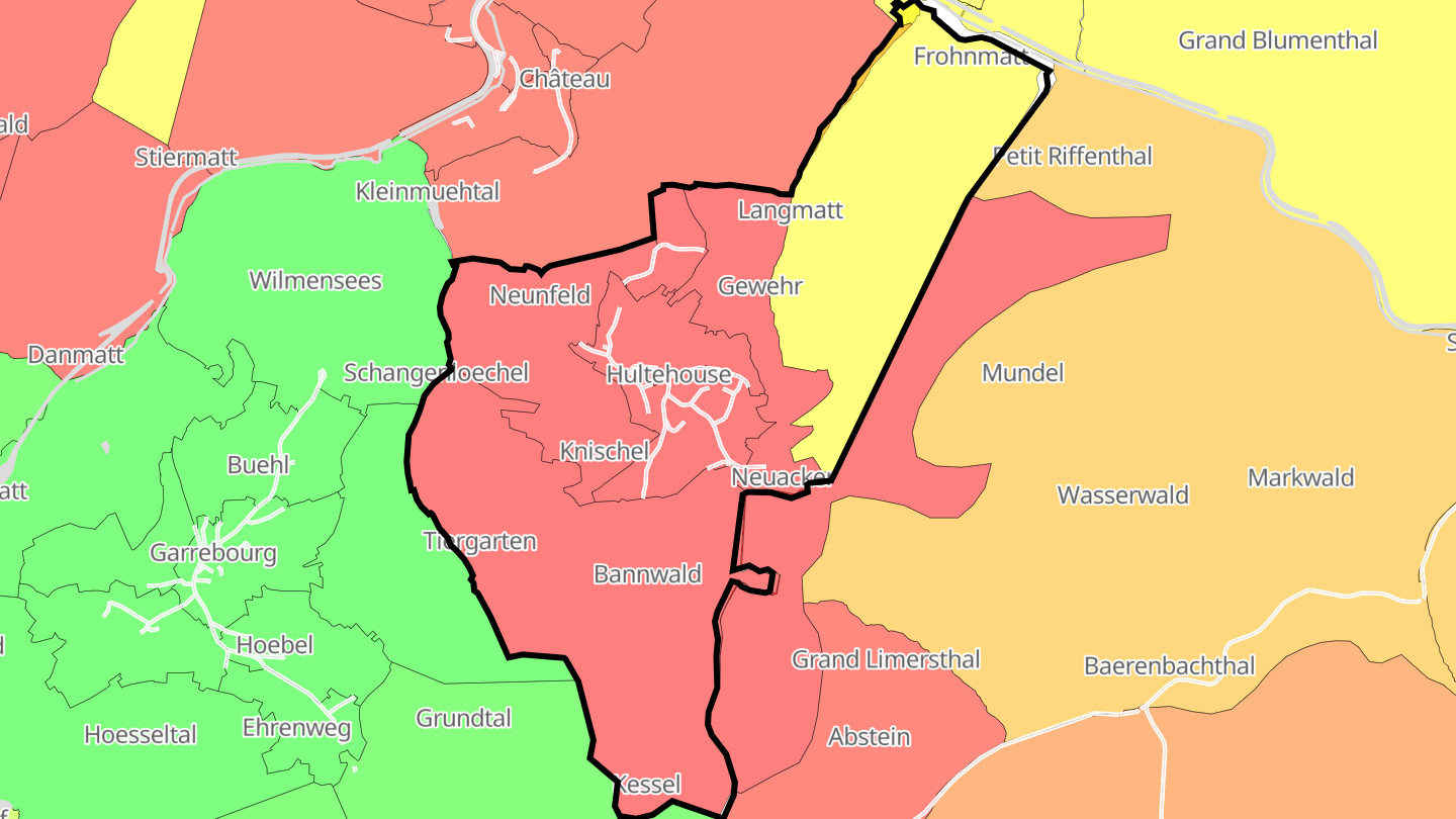 Carte des prix de l'immobilier Hultehouse