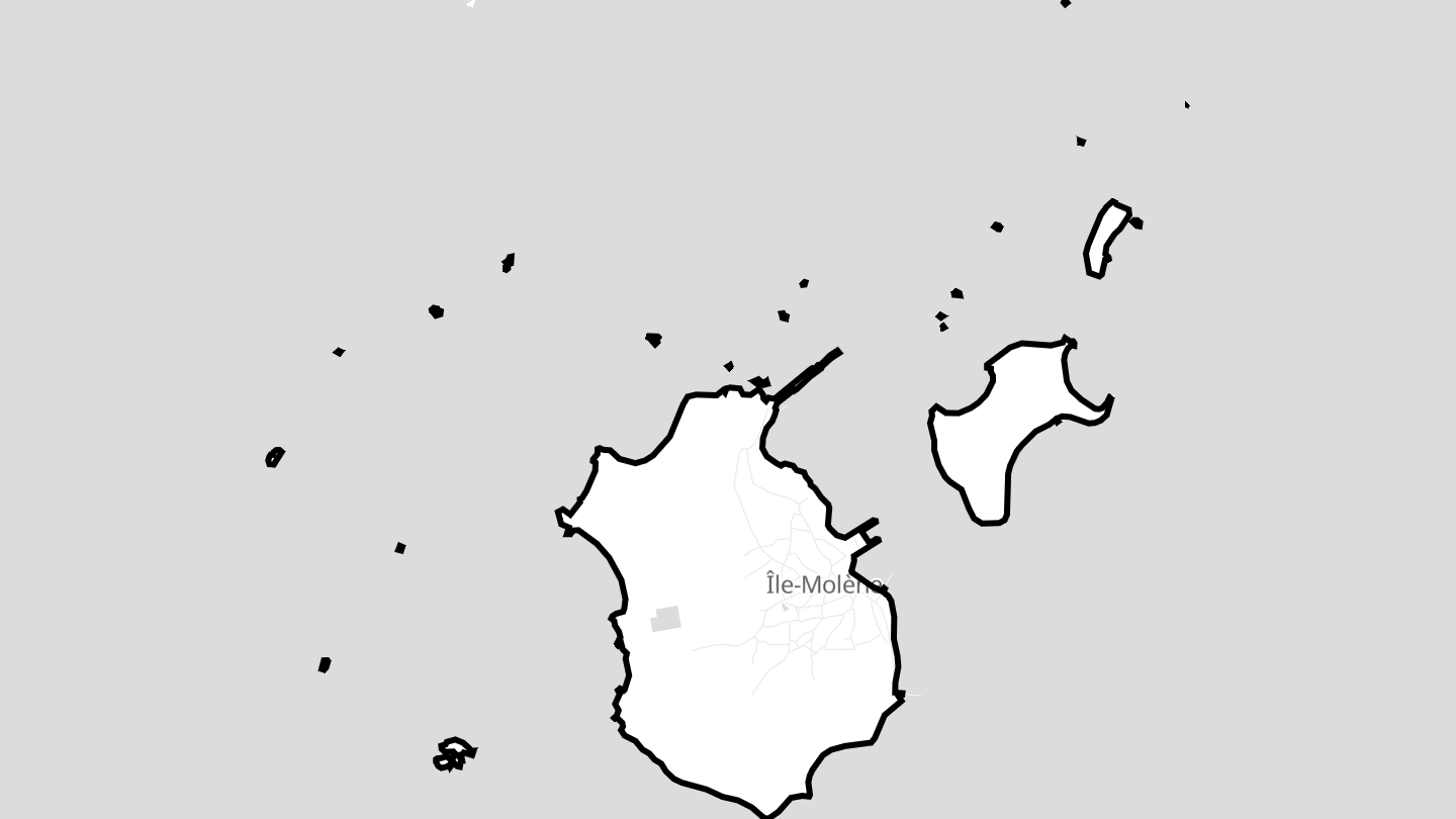 Carte des prix de l'immobilier Île-Molène