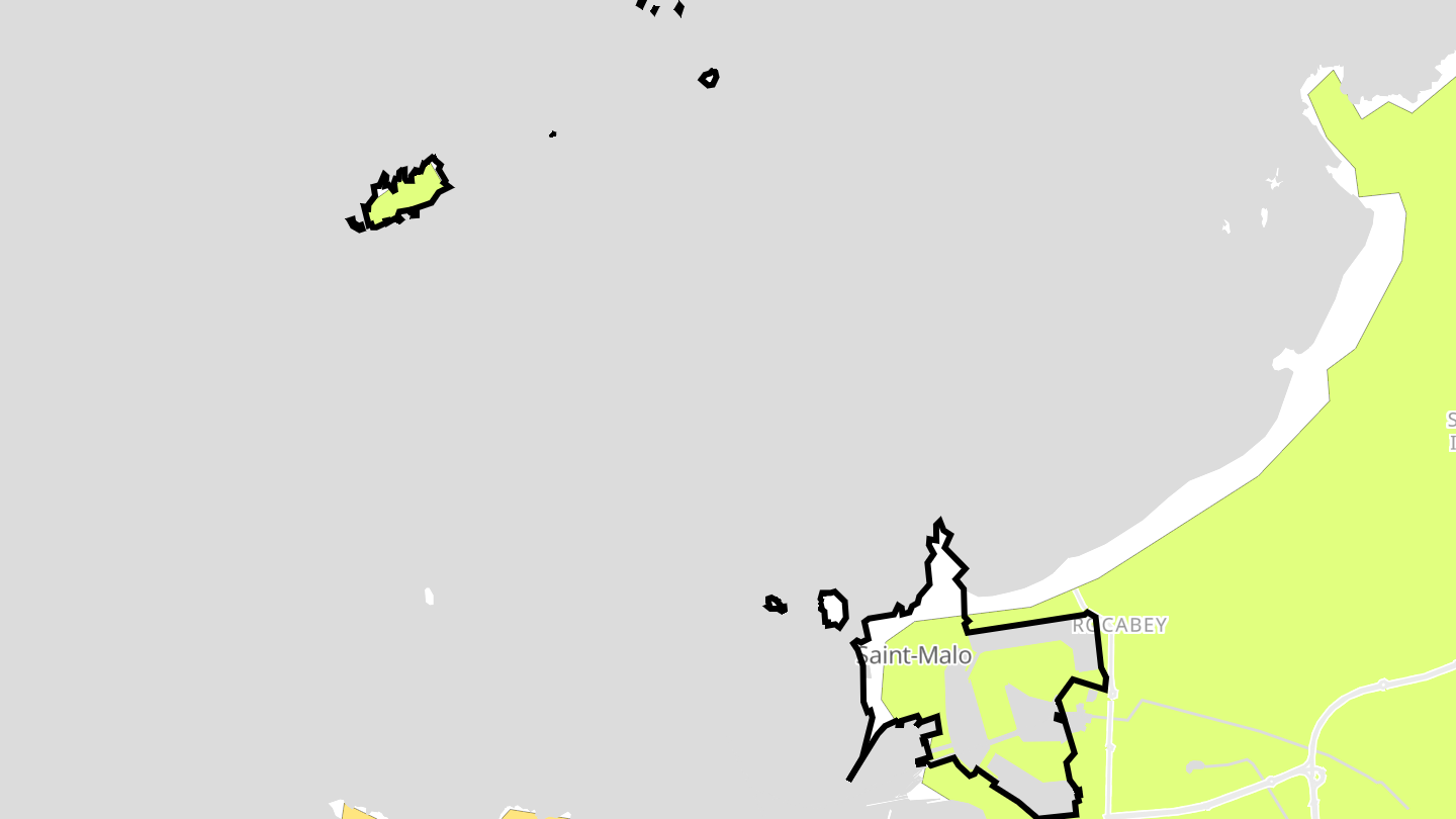 Carte des prix de l'immobilier Intra-Muros