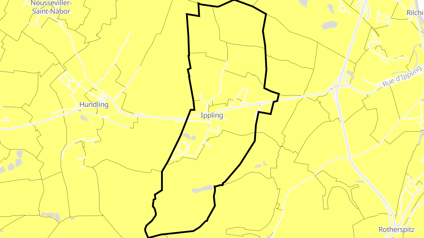 Carte des prix de l'immobilier Ippling