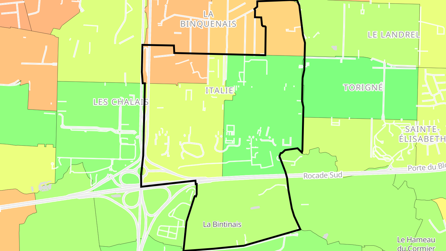 Carte des prix de l'immobilier Italie