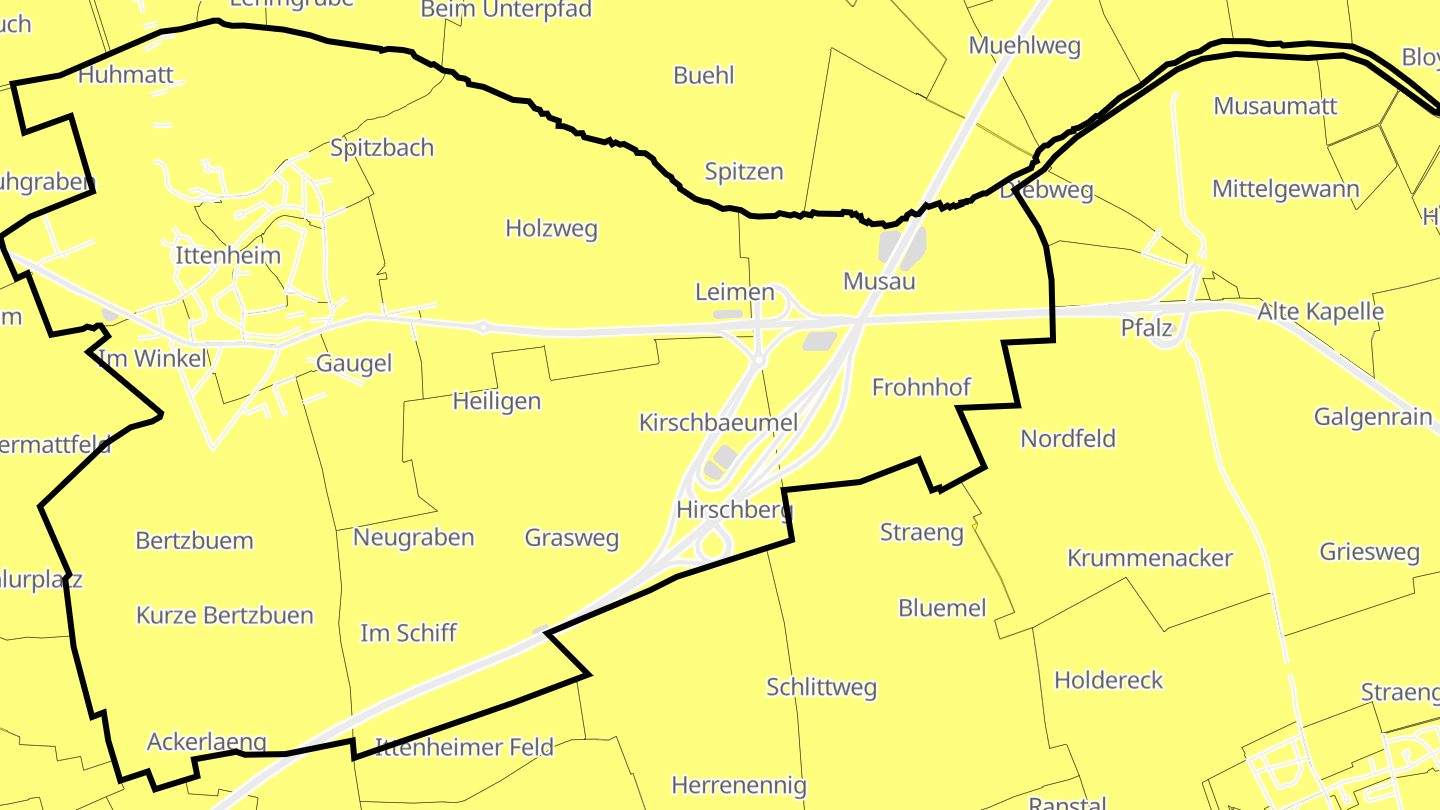 Carte des prix de l'immobilier Ittenheim
