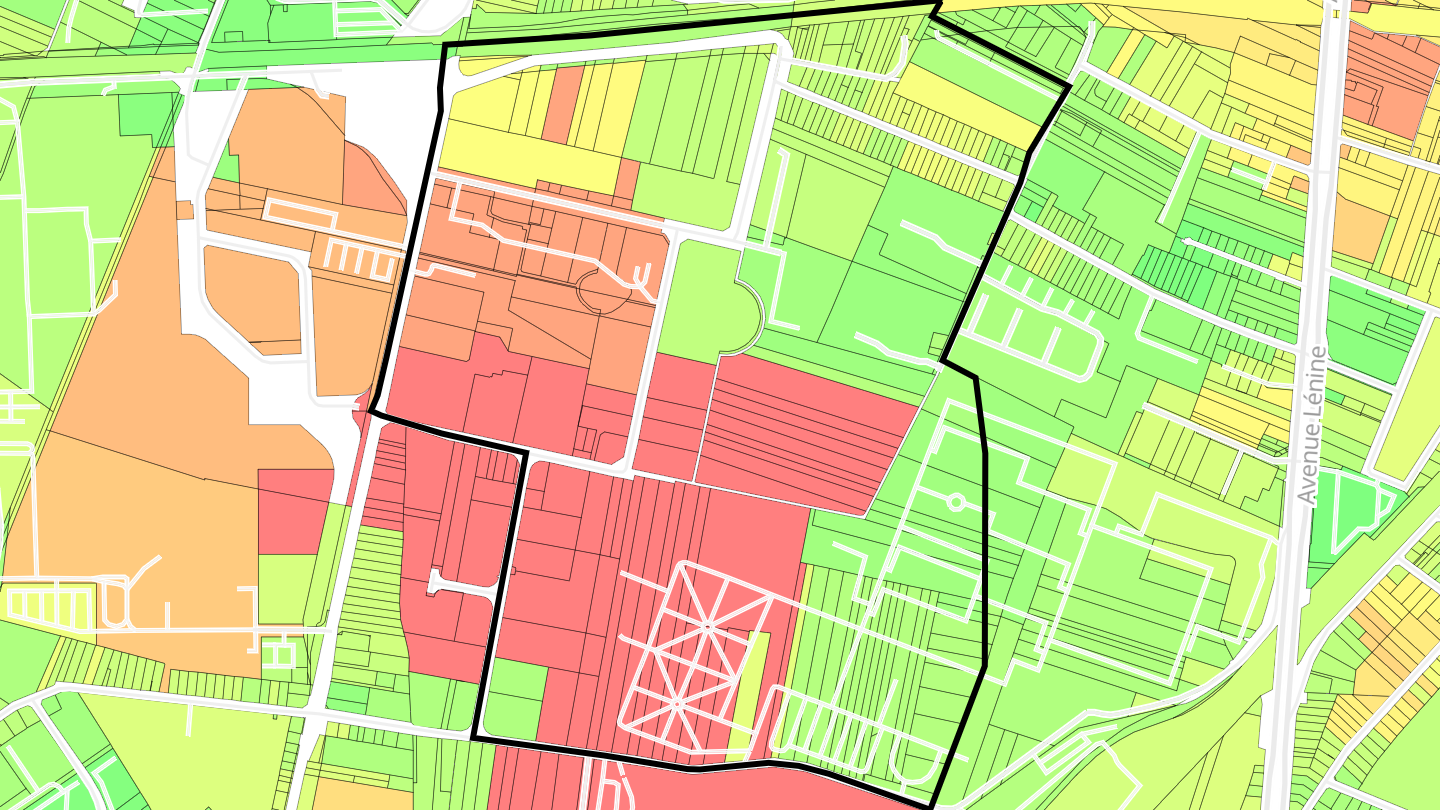 Carte des prix de l'immobilier Joncherolles