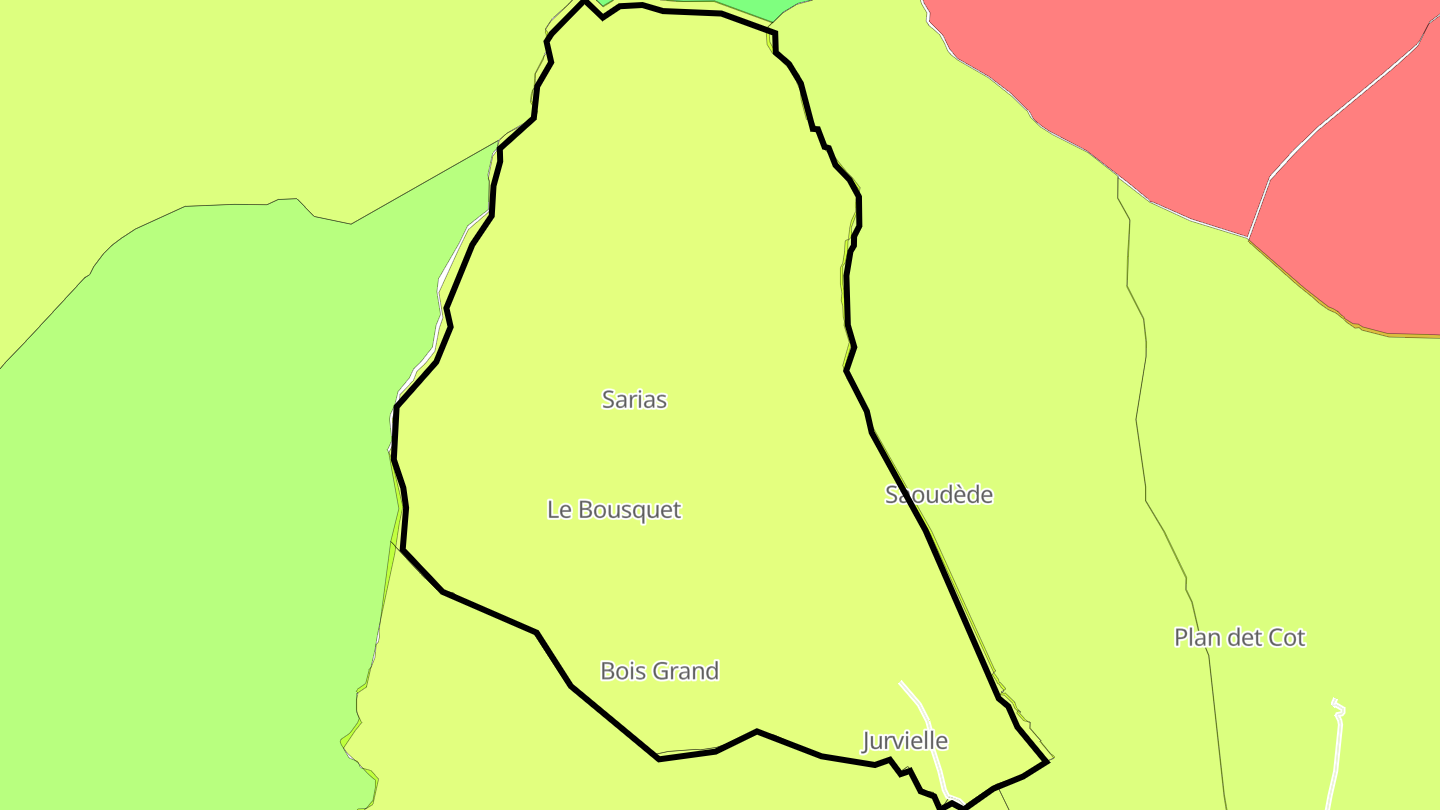 Carte des prix de l'immobilier Jurvielle