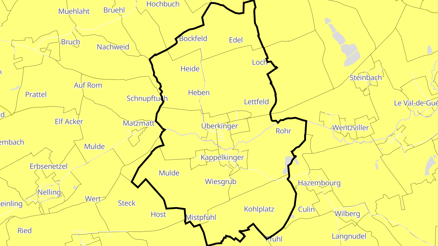Carte des prix de l'immobilier Kappelkinger
