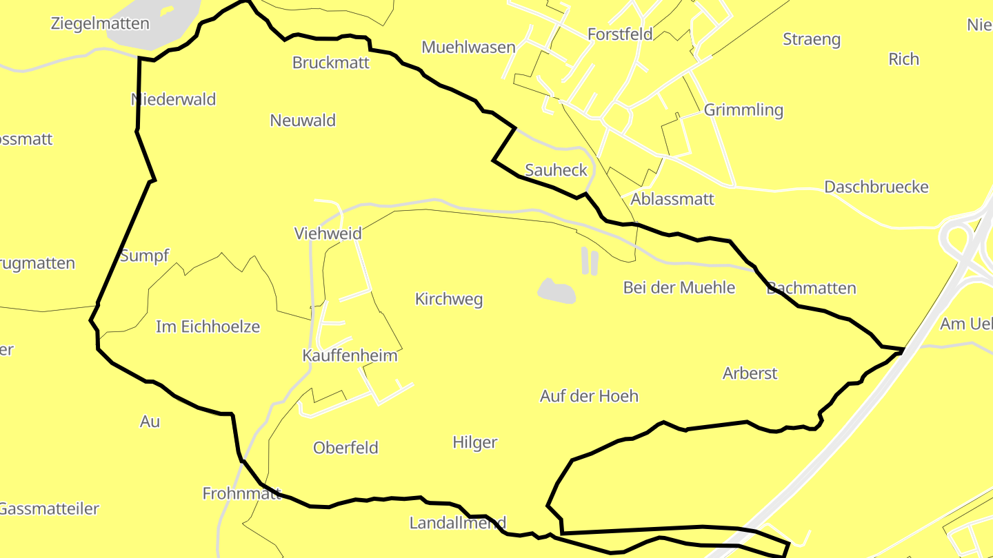 Carte des prix de l'immobilier Kauffenheim