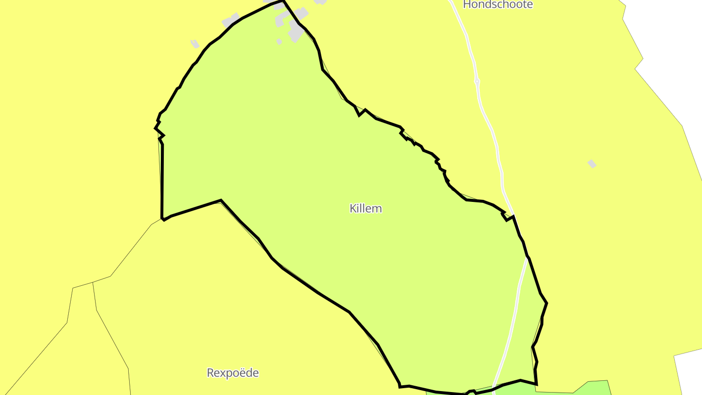 Carte des prix de l'immobilier Killem