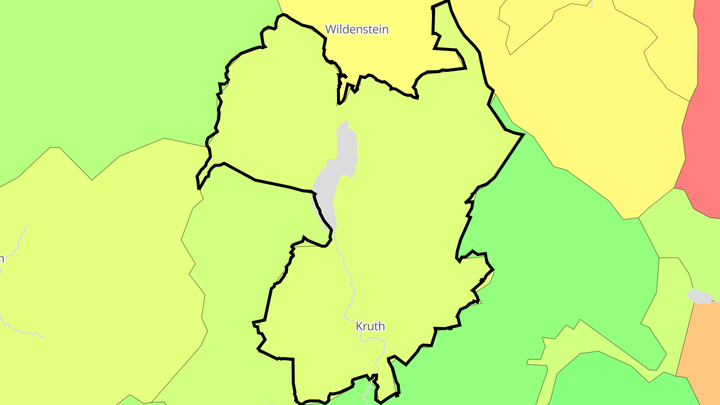 Carte des prix de l'immobilier Kruth